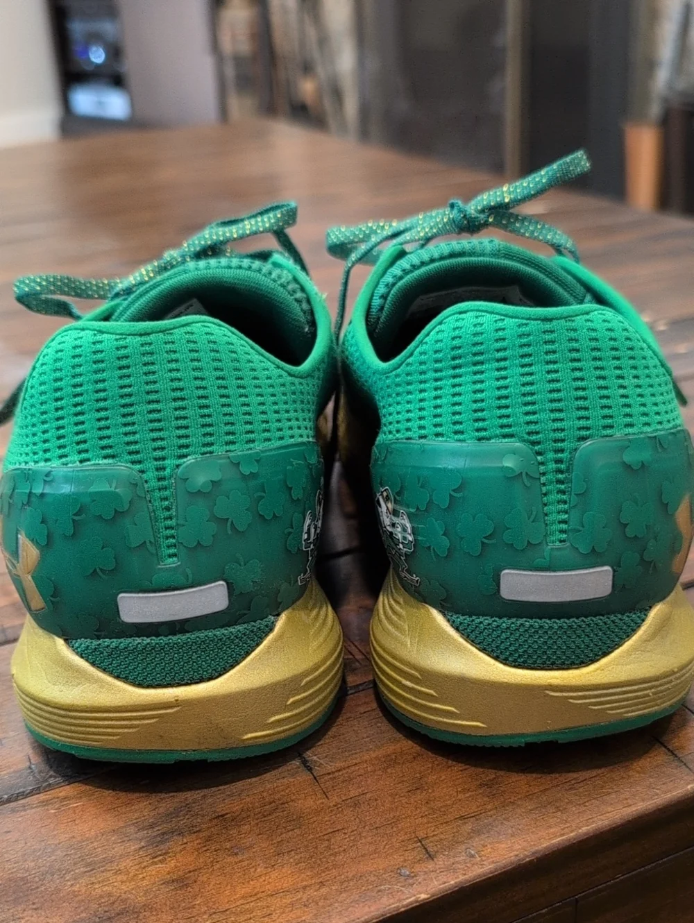 Under Armour Notre Dame HOVR Sonic Sneakers Bluetooth Enabled